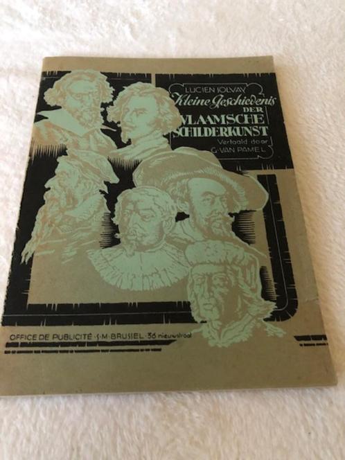 Kleine geschiedenis der Vlaamsche schilderkunst - Lucien Sov, Antiek en Kunst, Antiek | Boeken en Bijbels, Ophalen of Verzenden