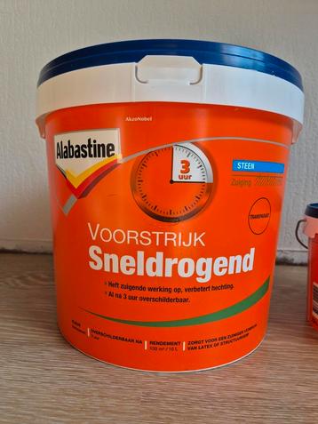 Alabastine Sneldrogende Voorstrijk, Transparant, 10 Ltr  beschikbaar voor biedingen