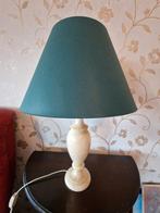 Vintage lamp Albast marmeren tafellamp, jaren 80, Huis en Inrichting, Lampen | Wandlampen, Ophalen of Verzenden, Zo goed als nieuw
