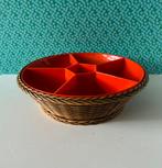 Vintage 70’s kunststof Emsa snackschaal West Germany, Huis en Inrichting, Keuken | Servies, Overige materialen, Gebruikt, Ophalen of Verzenden