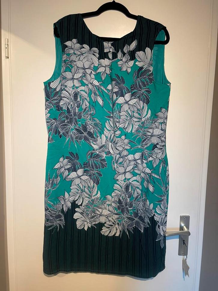 Bonita zomerse jurk maat 44, Kleding | Dames, Jurken, Zo goed als nieuw, Maat 42/44 (L), Groen, Knielengte, Ophalen of Verzenden