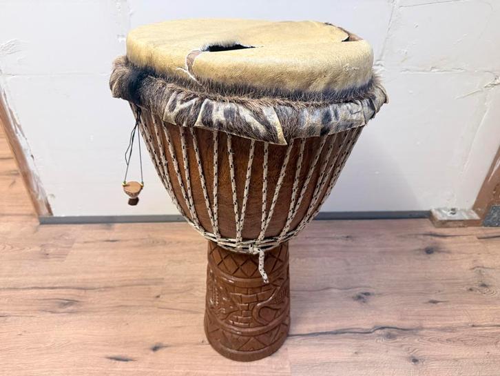 Djembé Trommel, Muziek en Instrumenten, Percussie, Gebruikt, Trommel, Ophalen
