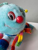Vintage - Lots-a-leggs - rups - knuffel - blauw - zeer mooi!, Ophalen of Verzenden, Zo goed als nieuw, Overige typen