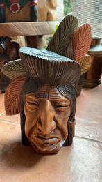 Indianen hoofd, Ophalen of Verzenden