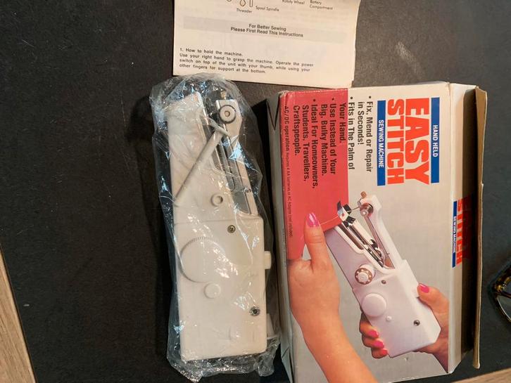 Hand Naaimachine - Easy Stitch, Hobby en Vrije tijd, Naaimachines en Toebehoren, Gebruikt, Naaimachine, Overige merken, Ophalen of Verzenden