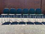 6X vintage jaren 60 stoelen / skai/chroom, Ophalen