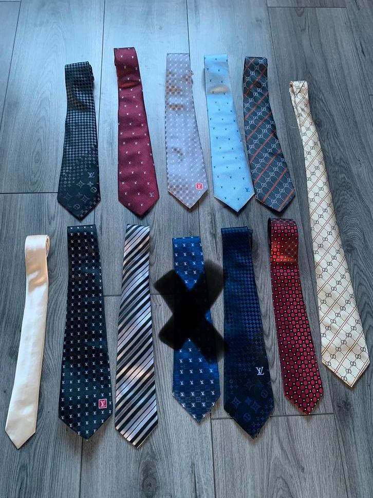 Nieuwe Louis Vuitton & Gucci Stropdassen, Kleding | Heren, Stropdassen, Nieuw, Met patroon, Overige kleuren, Ophalen of Verzenden