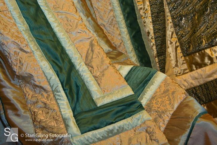 Vintage grand foulard, Huis en Inrichting, Woonaccessoires | Plaids en Woondekens, Nieuw, Ophalen