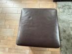 Leren hocker, Ophalen, Leer, Zo goed als nieuw, 50 tot 75 cm