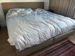 Boxspring, Huis en Inrichting, Slaapkamer | Boxsprings, Ophalen, Gebruikt, Bruin, 210 cm