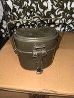 Oude leger kantine etensblik Duits, Ophalen of Verzenden, Overige soorten, Overige gebieden, Overige typen