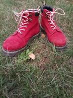 Dr. Martens | RED | suède | maat 37, Kleding | Dames, Schoenen, Lage of Enkellaarzen, Ophalen of Verzenden, Rood, Dr. Martens