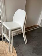 Hoge (kinder) stoel IKEA wit, Tuin en Terras, Tuinstoelen, Kunststof, Gebruikt, Ophalen