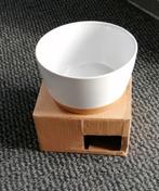 9 DESSERT SCHALEN EN OF SOEPKOMMEN EN 9 BROODPLANKJES NIEUW., Nieuw, Ophalen of Verzenden, Kom(men), Overige stijlen