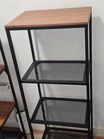FJÄLLBO Shelving unit, black, 51x136 cm, Huis en Inrichting, Kasten | Stellingkasten, Ophalen, Zo goed als nieuw