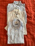 3 Steppin Out Overhemden Korte Mouw ZGAN, Ophalen of Verzenden, Zo goed als nieuw, Blauw, Halswijdte 39/40 (M)