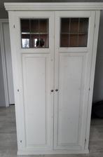 Grote kast/ kledingkast met planken, Ophalen, 100 tot 150 cm, Grenenhout, Landelijk