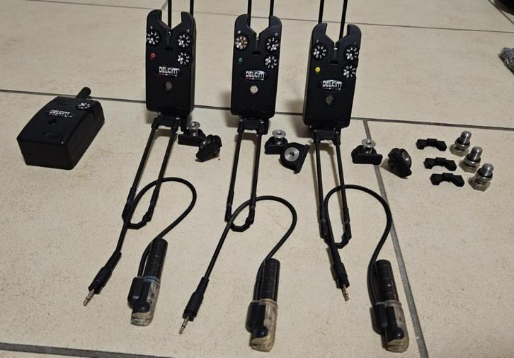 Delkim txi-plus 3+1 incl. D locks, snag ears en hangers, Watersport en Boten, Hengelsport | Karpervissen, Zo goed als nieuw, Overige typen