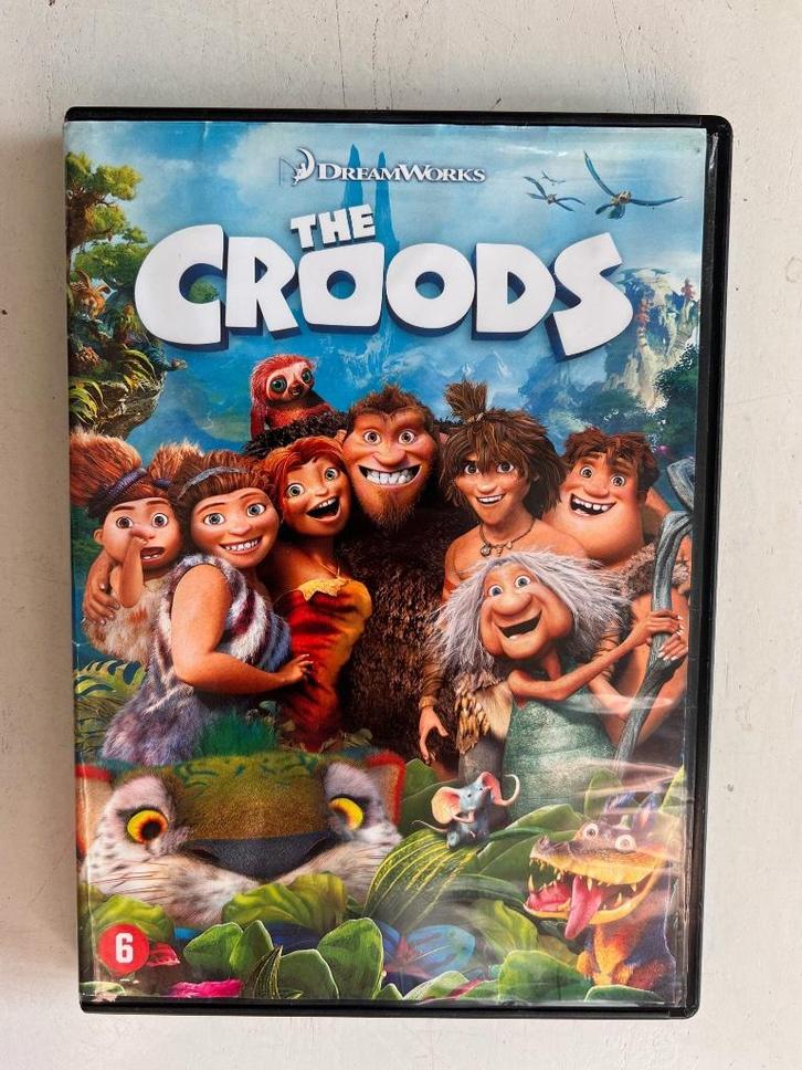 The Croods, Cd's en Dvd's, Dvd's | Tekenfilms en Animatie, Gebruikt, Amerikaans, Tekenfilm, Alle leeftijden, Ophalen of Verzenden
