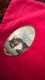 Poezen hasrspeld, Ophalen of Verzenden, Zo goed als nieuw, Hond of Kat, Beeldje of Figuurtje