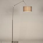 vloerlamp booglamp knikarm grijze kap bank hoekbank lamp, Huis en Inrichting, Lampen | Vloerlampen, Ophalen of Verzenden, Nieuw