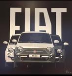 Fiat 500 Kunst Print, Ophalen