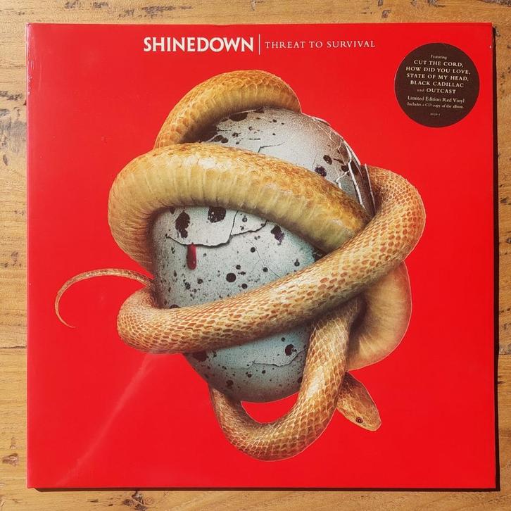 [Vinyl] Shinedown - Threat To Survival (limited edition), Cd's en Dvd's, Vinyl | Rock, Nieuw in verpakking, Alternative, 12 inch