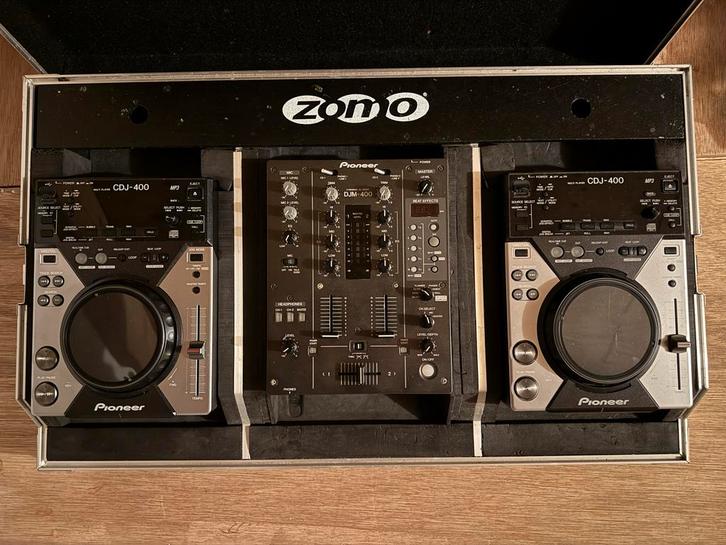 Pioneer DJ Set: CDJ 400 & DJM 400, Muziek en Instrumenten, Dj-sets en Draaitafels, Gebruikt, Dj-set, Pioneer, Ophalen