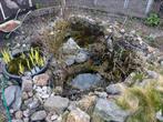 Vijverpartij met watervalletjes en natuurlijk filter, Ophalen, Gebruikt