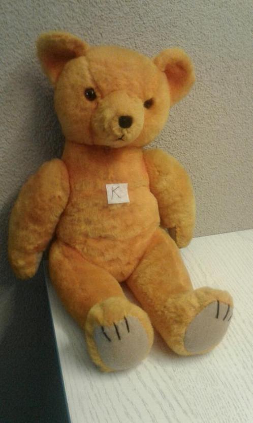 antieke golden bear K komt uit ongev. 1960 Super conditie, Verzamelen, Beren en Cherished Teddies, Nieuw, Stoffen beer, Overige merken