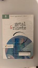 Getal en Ruimte 13e editie vwo 3 deel 1+2 nieuw in plastic, Boeken, Schoolboeken, Ophalen, Overige vakken, VWO, Nieuw