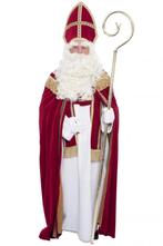 Sint kostuum compleet katoen fluweel, Diversen, Sinterklaas, Nieuw, Ophalen of Verzenden