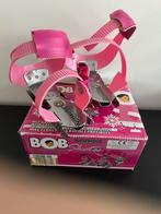 Roze Bob Nijdam Junior schaatsen - Maat verstelbaar 24-34, Kinderen en Baby's, Speelgoed | Buiten | Rolschaatsen, Ophalen of Verzenden