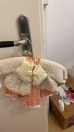 Jurkje broekje slofjes jasje met wantjes v d babyborn, Ophalen of Verzenden, Babypop