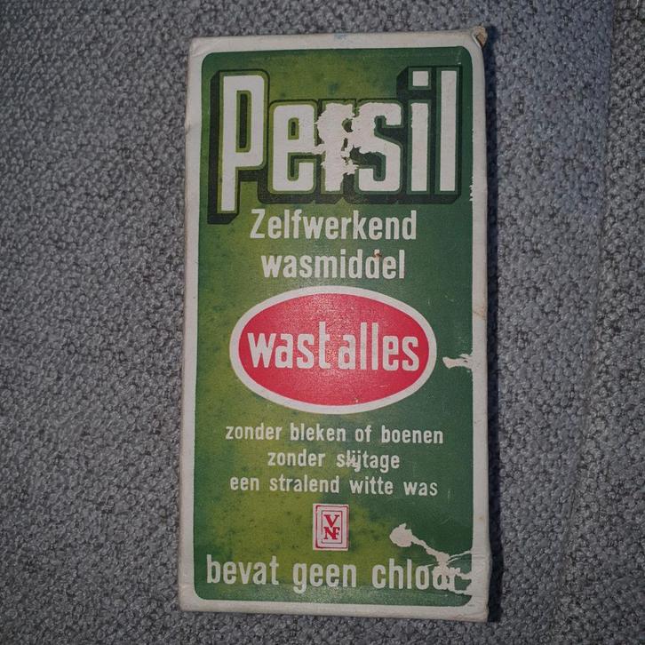 Vintage Persil Wasmiddel Verpakking, Verzamelen, Merken en Reclamevoorwerpen, Gebruikt, Verpakking, Ophalen of Verzenden