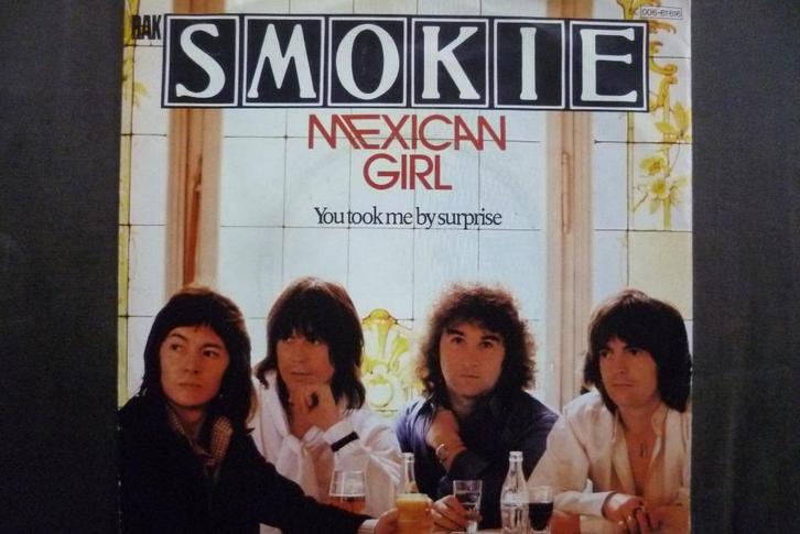 smokie - mexican girl, Cd's en Dvd's, Vinyl Singles, Zo goed als nieuw, Single, Overige genres, 7 inch, Ophalen of Verzenden
