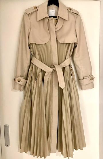 Sandro trenchcoat, huidige collectie, M 38, nieuw! beschikbaar voor biedingen