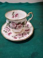 kop en schotel elizabethan bloemen, Antiek en Kunst, Antiek | Servies los, Ophalen of Verzenden