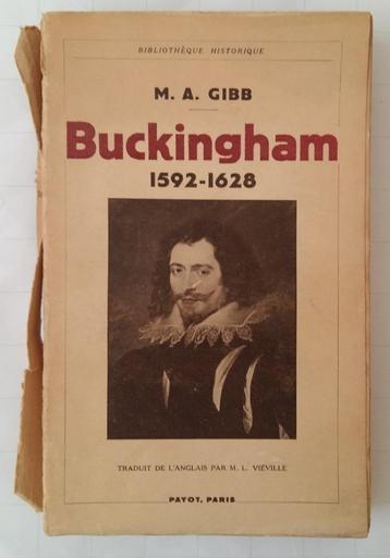 Buckingham 1592-1628 - M.A. Gibb beschikbaar voor biedingen