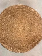 Jute ronde mat Kwantum in goede staat diameter van 90cm., Gebruikt, 50 tot 100 cm, Beige, Rond