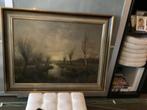 schilderstuk landschap, Antiek en Kunst, Ophalen