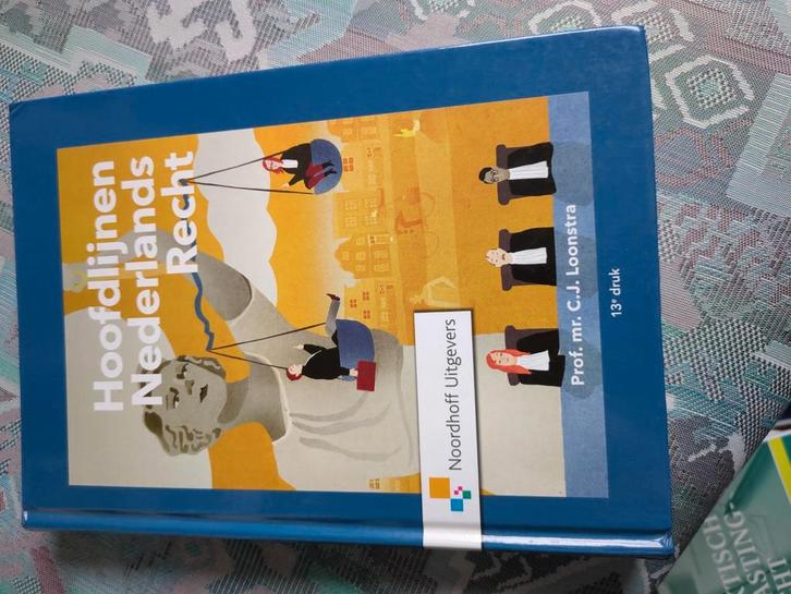 C.J. Loonstra - Hoofdlijnen Nederlands recht, Boeken, Wetenschap, Zo goed als nieuw, Ophalen of Verzenden