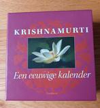 Jiddu Krishnamurti - Krishnamurti-kalender, Boeken, Ophalen of Verzenden, Zo goed als nieuw, Jiddu Krishnamurti