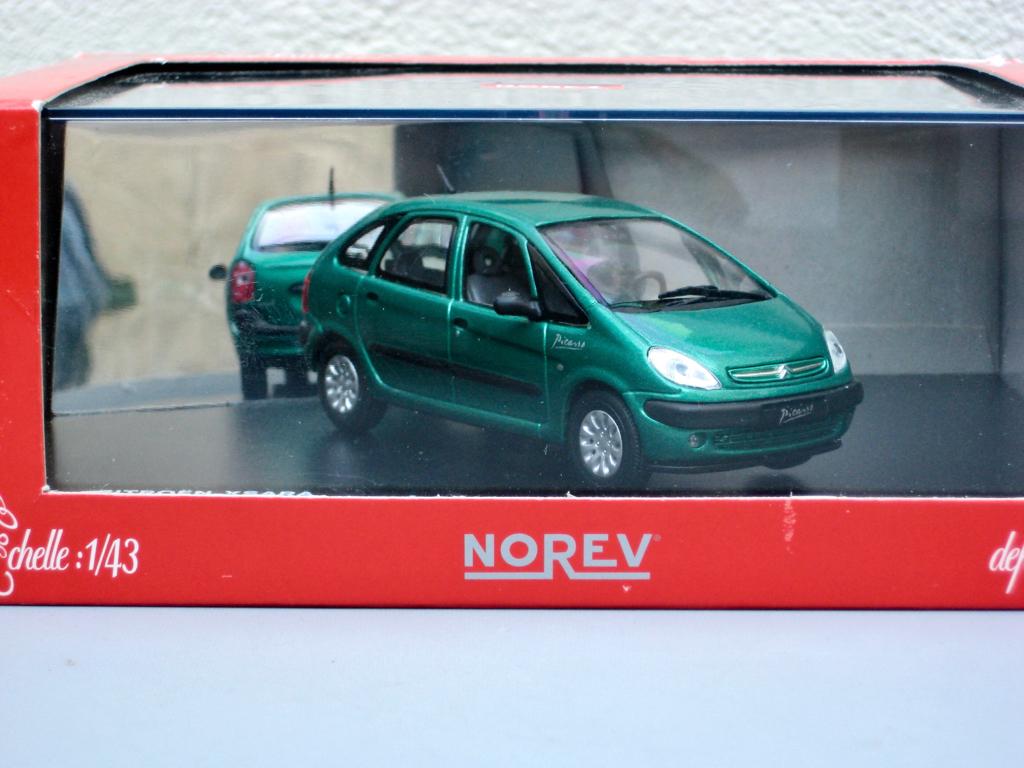 Citroen Xsara Picasso groen 2000 Norev 1:43, Ophalen of Verzenden, Nieuw, Auto, Norev