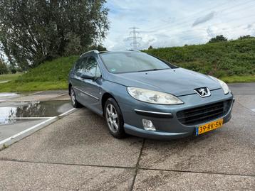 Peugeot 407 2.0 16V SW 2005 Grijs beschikbaar voor biedingen