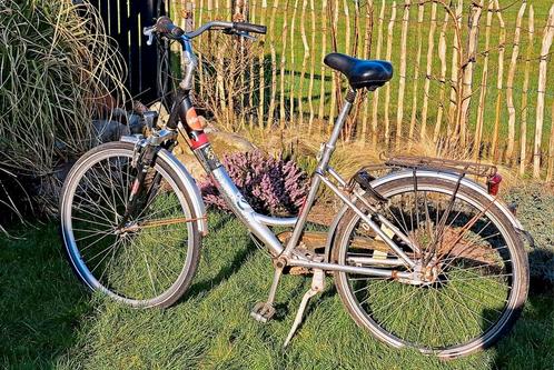 Gebruikte stations fiets, Fietsen en Brommers, Fietsen | Cruisers en Lowriders, Gebruikt, Cruiser, Staal, Ophalen