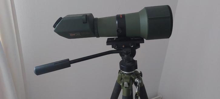 Vogelkijker Optolyth APO 100 TBS Spotting Scope met Statief, Audio, Tv en Foto, Optische apparatuur | Telescopen, Gebruikt, Lenzentelescoop (refractor)