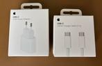 Apple USB-C 20W power adapter incl USB-C kabel 2m, Telecommunicatie, Mobiele telefoons | Telefoon-opladers, Verzenden, Nieuw, Apple iPhone