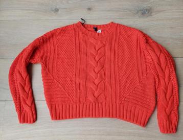 Korte gebreide trui van H&M. Maat S beschikbaar voor biedingen