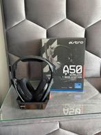 Logitech Astro A50 GEN4 Gaming Headset + Base Station, Ophalen of Verzenden, Zo goed als nieuw, Draadloos, Logitech Astro